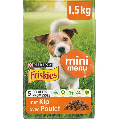 Vivafit Mini Menu - Au poulet et aux légumes 1,5kg - Friskies à 6,35 € - Purina - 12467555 - Friskies