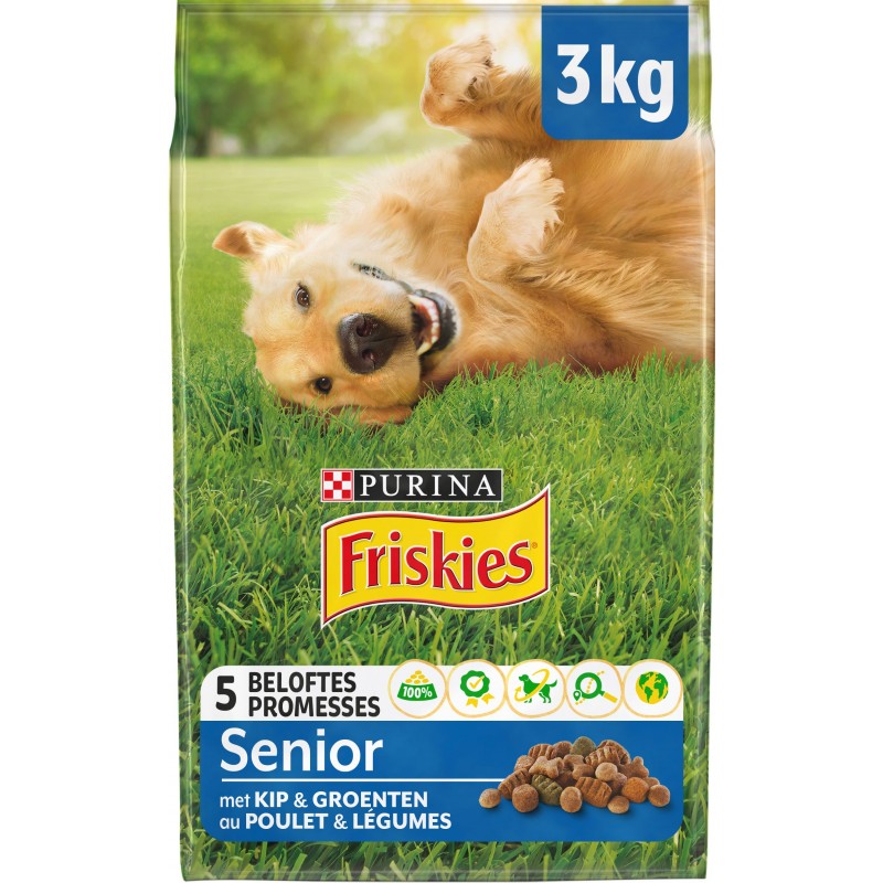 Vivafit Senior - Au poulet et aux légumes 3kg - Friskies 12464992 Purina 10,50 € Ornibird