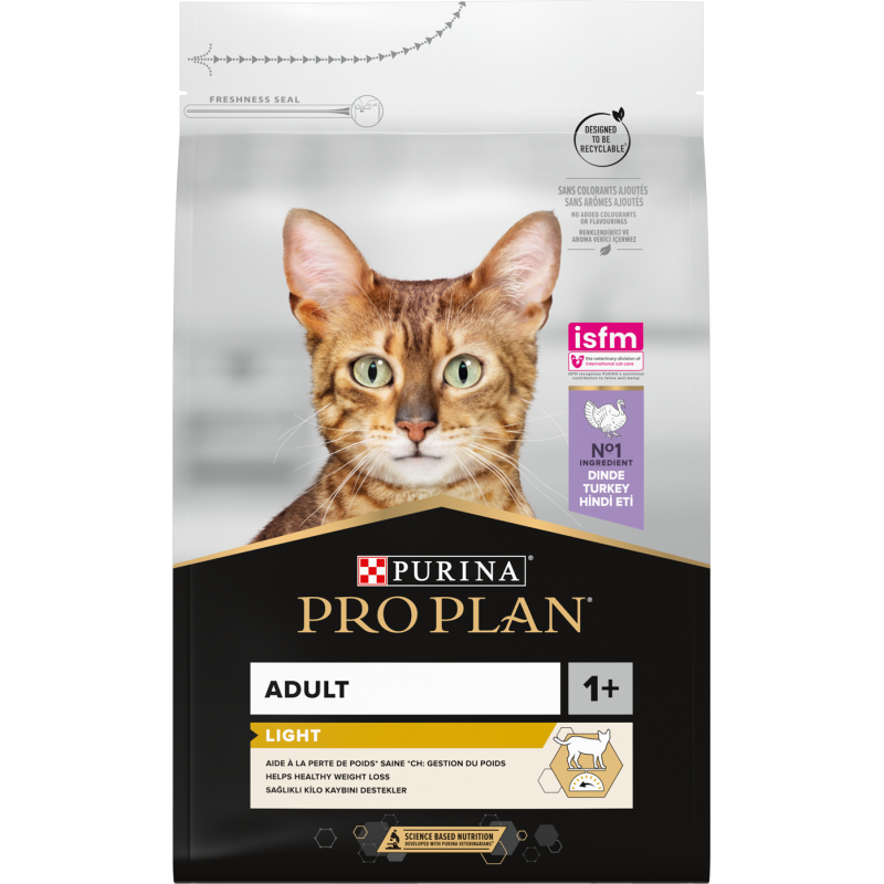 Adult Light - Riche en dinde 3kg - Pro Plan