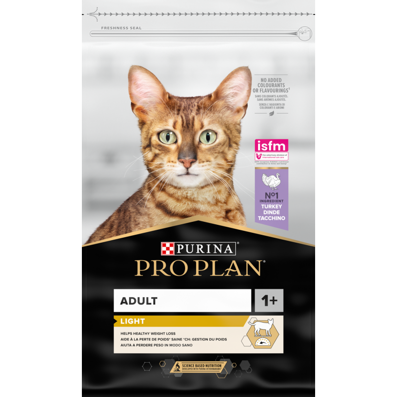 Adult Light - Riche en dinde 10kg - Pro Plan