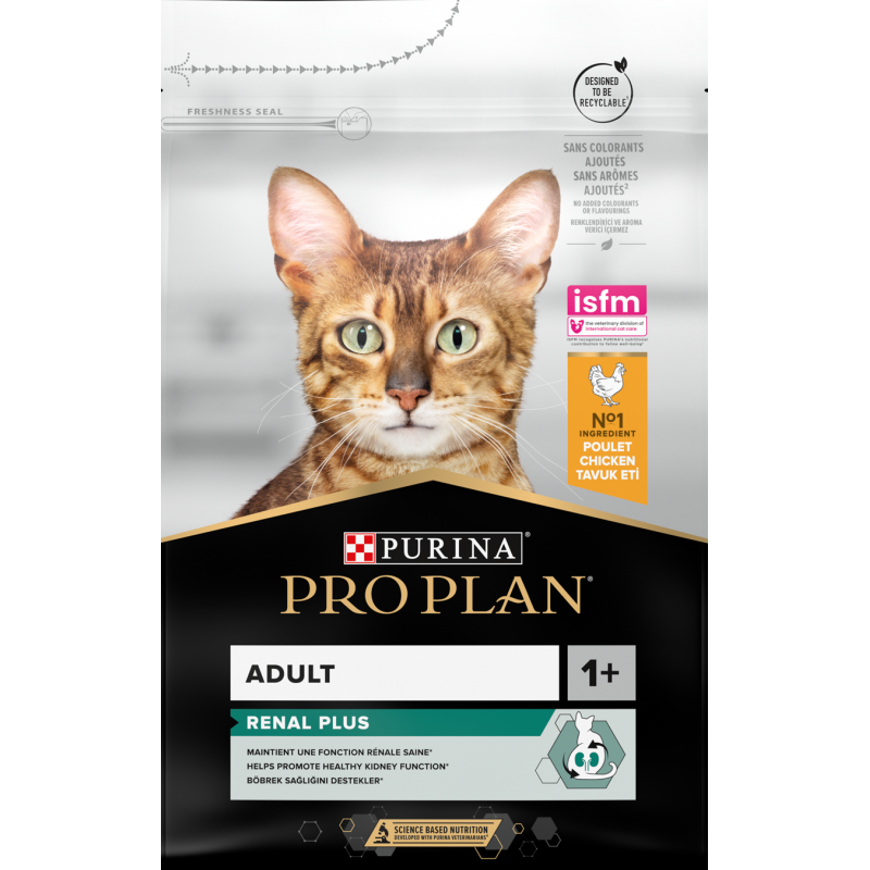 Adult Renal Plus - Riche en poulet et en riz 3kg - Pro Plan