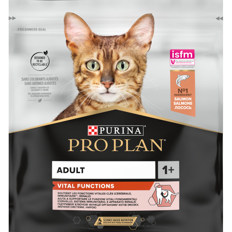 Adult Vital Functions - Riche en saumon et en riz 400gr - Pro Plan Adult Vital Functions - Riche en saumon et en riz 400gr - Pro Plan