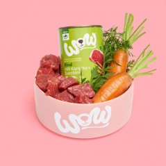 Adult Boeuf avec carottes et à la courgette 800gr - WOW à 4,99 € - WOW - WOWA00800BE - WOW