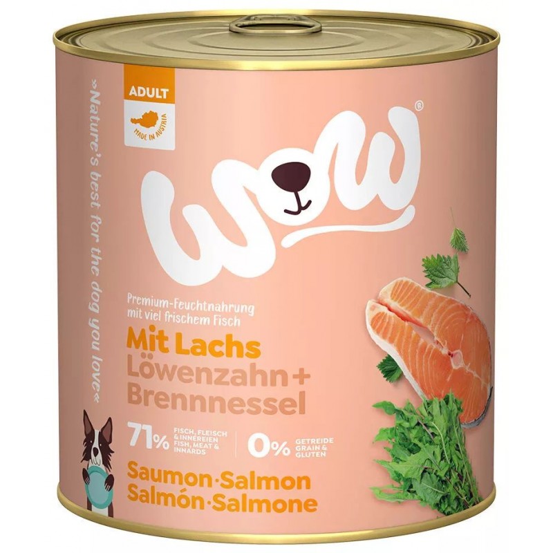 Adult Saumon avec pissenlit et aux orties 800gr - WOW WOW0202134 WOW 3,95 € Ornibird