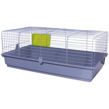 Cage Lapin Grise 101x55x40cm à 47,95 € - Grizo - 288237 - Cages d'intérieur