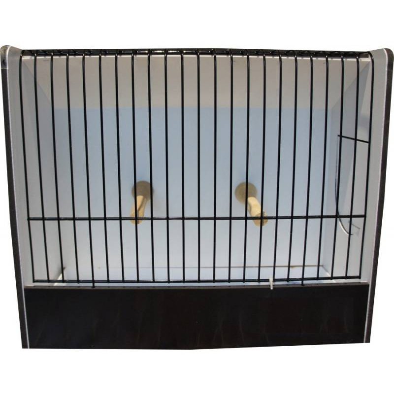 Cage exposition perruches noir en PVC 87212311 Ost-Belgium 42,95 € Ornibird