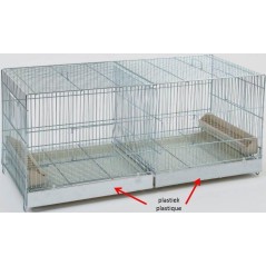 Pied avec roulettes pour cages Domus Molinari 90 x 40cm - 83,95 € - Domus Molinari - 5400170085794 - Ornibird SRL