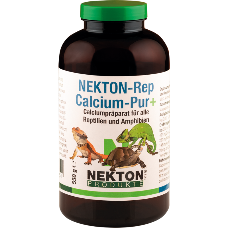 Nekton-Rep-Calcium-Pur Convient aux reptiles et aux amphibiens 550gr - Nekton 228750 Nekton 24,95 € Ornibird