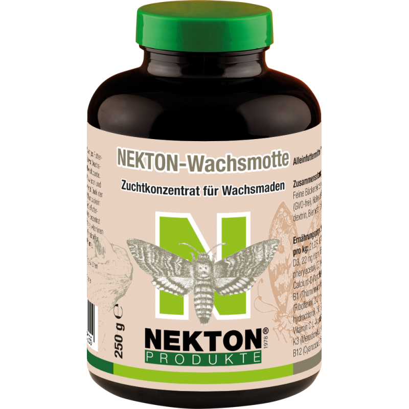 Nekton-Wachsmotte 250gr - Aliment complet pour les larves de teignes de la cire - Nekton 2670250 Nekton 12,95 € Ornibird