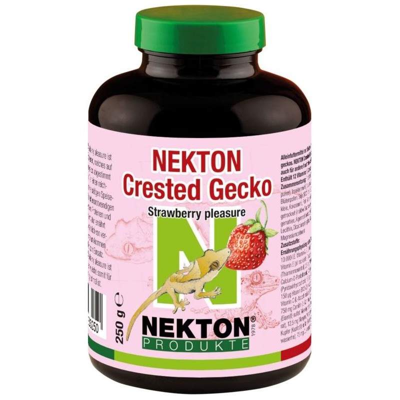 Nekton-Crested Gecko Plaisir aux fraises 250gr - Nekton Nekton-Crested Gecko Plaisir aux fraises 250gr - Nekton