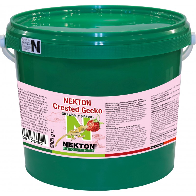 Nekton-Crested Gecko Plaisir aux fraises 5kg - Nekton Nekton-Crested Gecko Plaisir aux fraises 5kg - Nekton