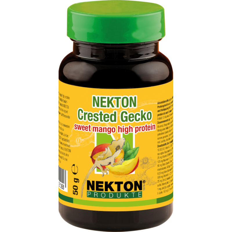 Nekton Crested Gecko mangue 50gr - Aliment complet sucrée hyperprotéiné - Nekton 231050 Nekton 10,95 € Ornibird