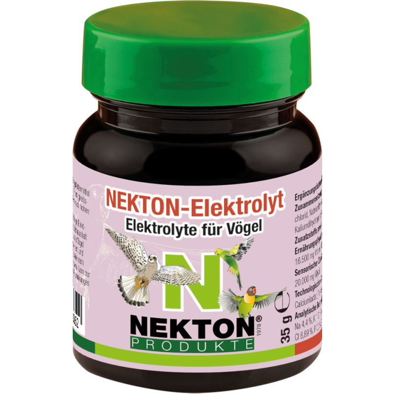 NEKTON-Électrolyte 35gr - Électrolyte pour oiseaux - Nekton 216035 Nekton 6,50 € Ornibird