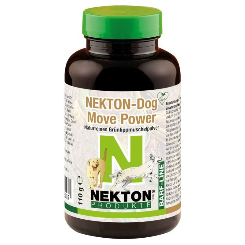 NEKTON Chien Move Power 110gr - Poudre naturelle de moules vertes pour chiens - Nekton 280110 Nekton 19,50 € Ornibird