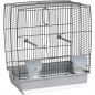 Cage pour oiseaux blanche 39x25,5x45cm - Grizo Cage pour oiseaux blanche 39x25,5x45cm - Grizo