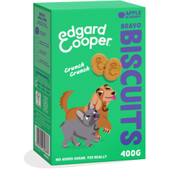 Biscuit Pomme et Myrtille 400gr - Edgard & Cooper à 7,00 € - Edgard & Cooper - 46942 - Edgard & Cooper