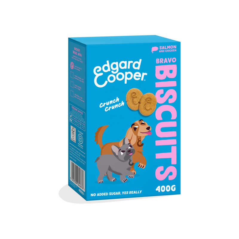 Biscuit Saumon et Poulet 400gr - Edgard & Cooper