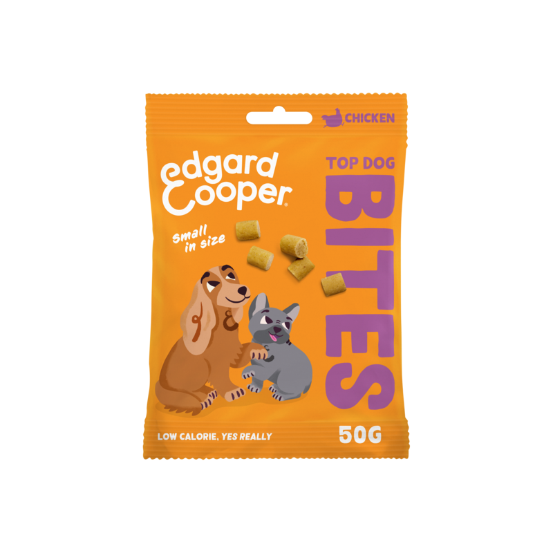 Bites Poulet 50gr - Edgard & Cooper Bites Poulet 50gr - Edgard & Cooper