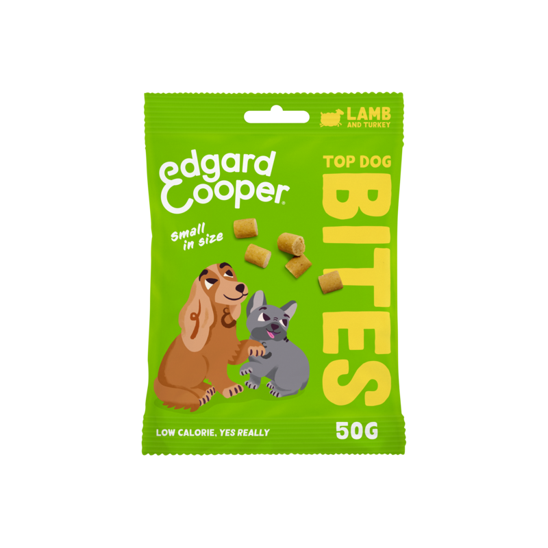 Bites Agneau et Dinde 50gr - Edgard & Cooper Bites Agneau et Dinde 50gr - Edgard & Cooper