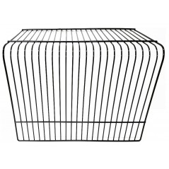 Facade noire en métal pour cage d'exposition - Modèle Allemand - 6,05 € - Quiko - 1516738677319 - Ornibird SRL