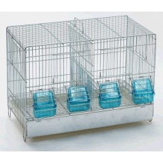 Cage Cova avec tiroir en métal et 2 compartiments 65x34x44cm 111006000 Grizo 63,45 € Ornibird