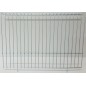 Facade en métal argenté pour cages d'exposition canaris 34x25cm Facade en métal argenté pour cages d'exposition canaris 34x25cm