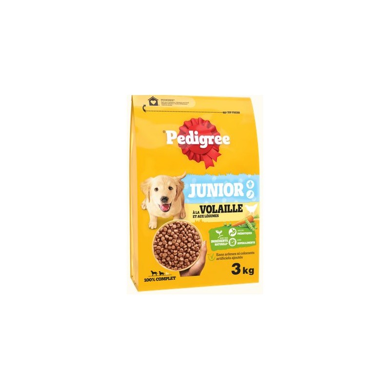 Junior Volaille et Légumes 3kg - Pedigree