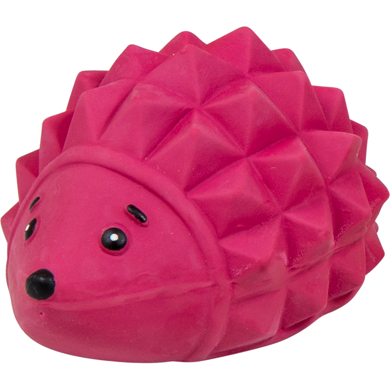 Latex Toy Hérisson Rose 12cm - Animal Boulevard