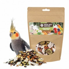 Mélange de légumes et de fruits 100gr - Back Zoo Nature à 5,65 € - Back Zoo Nature - ZF1878 - Snacks