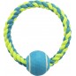 Corde d'anneau avec balle de tennis 18cm - Trixie