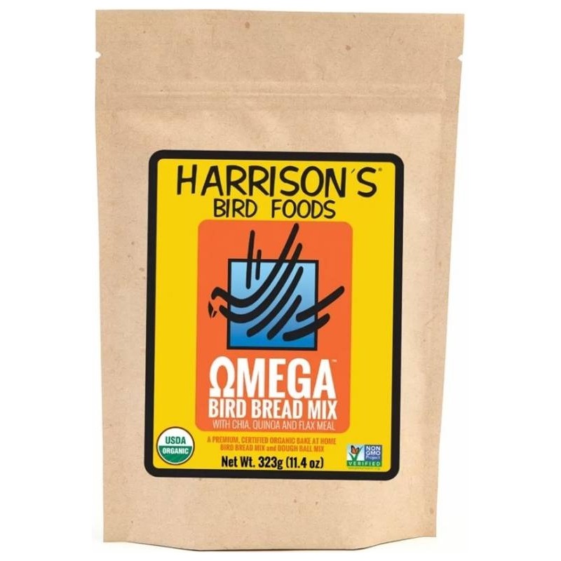 Bird Bread Mix Omega 323gr - Harrison's HB54301 Harrison's 22,95 € Ornibird