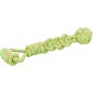 Corde de jeu avec balle tressée 38cm - Trixie