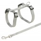 Harnais avec laisse pour chats 27-45cm/10mm - Trixie Harnais avec laisse pour chats 27-45cm/10mm - Trixie