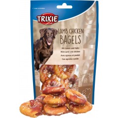 Bagels à l'agneau et au poulet 100gr - Trixie à 4,00 € - Trixie - 31707 - Snacks à la viande