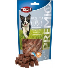 Cubes foie d'oie 100gr - Trixie à 3,50 € - Trixie - 31867 - Snacks à la viande