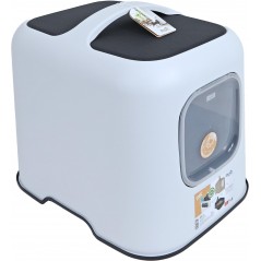 Rotho toilette pour chat Biala Blanc 51x39,5x44,3cm - Gebr. De Boon à 39,95 € - Gebr. de Boon - 0216464 - Bacs à chat
