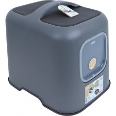 Rotho toilette pour chat Biala Anthrazite 51x39,5x44,3cm - Gebr. De Boon à 39,95 € - Gebr. de Boon - 0216461 - Bacs à chat