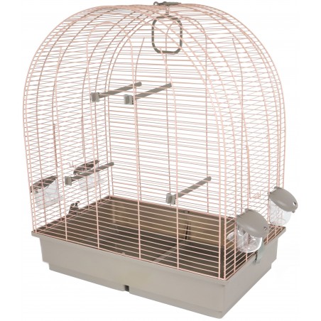 Cage à oiseaux Voltrega 654 saumon/mocca 58cm - Gebr. De Boon à 84,95 € - Gebr. de Boon - 0089017 - Cages