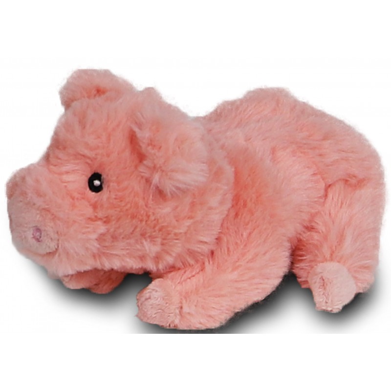 Boon jouet cochon en peluche eco avec couinement 16cm - Gebr. De Boon