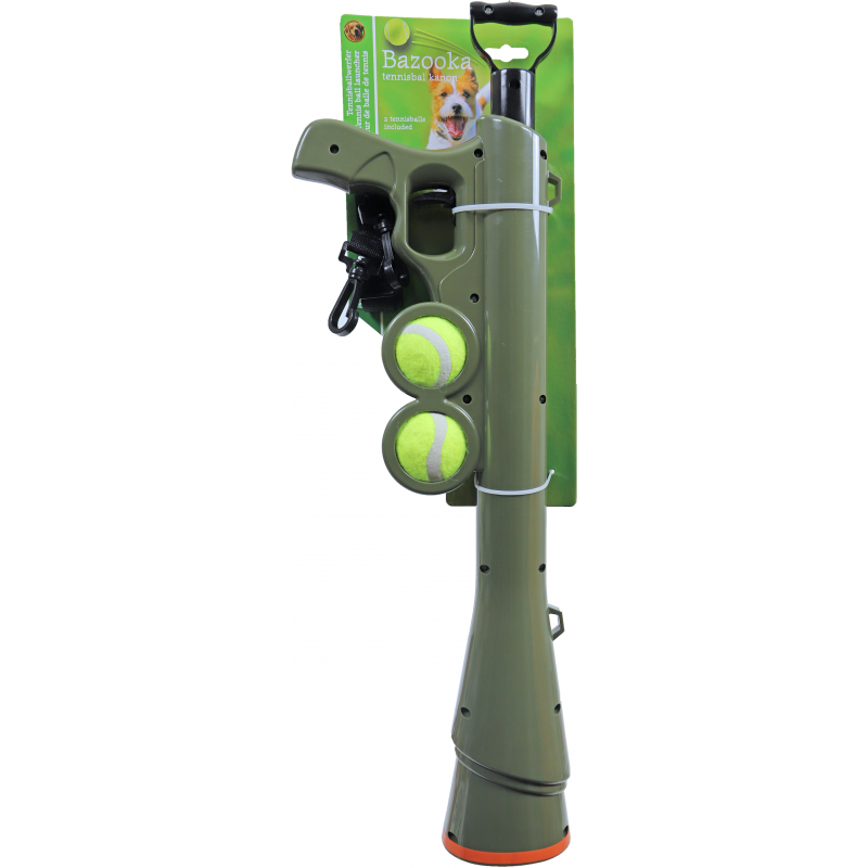 Tire-balle de tennis Boon bazooka avec 2 balles de tennis 65cm - Gebr. De Boon Tire-balle de tennis Boon bazooka avec 2 balles de tennis 65cm - Gebr. De Boon