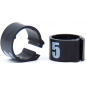 E-Z Bagues à clips numérotés 1 à 25 - Taille: 8mm - Couleur Noir E-Z Bagues à clips numérotés 1 à 25 - Taille: 8mm - Couleur Noir