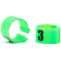 E-Z Bagues à clips numérotés 1 à 25 - Taille: 8mm - Couleur Vert Fluo E-Z Bagues à clips numérotés 1 à 25 - Taille: 8mm - Couleur Vert Fluo