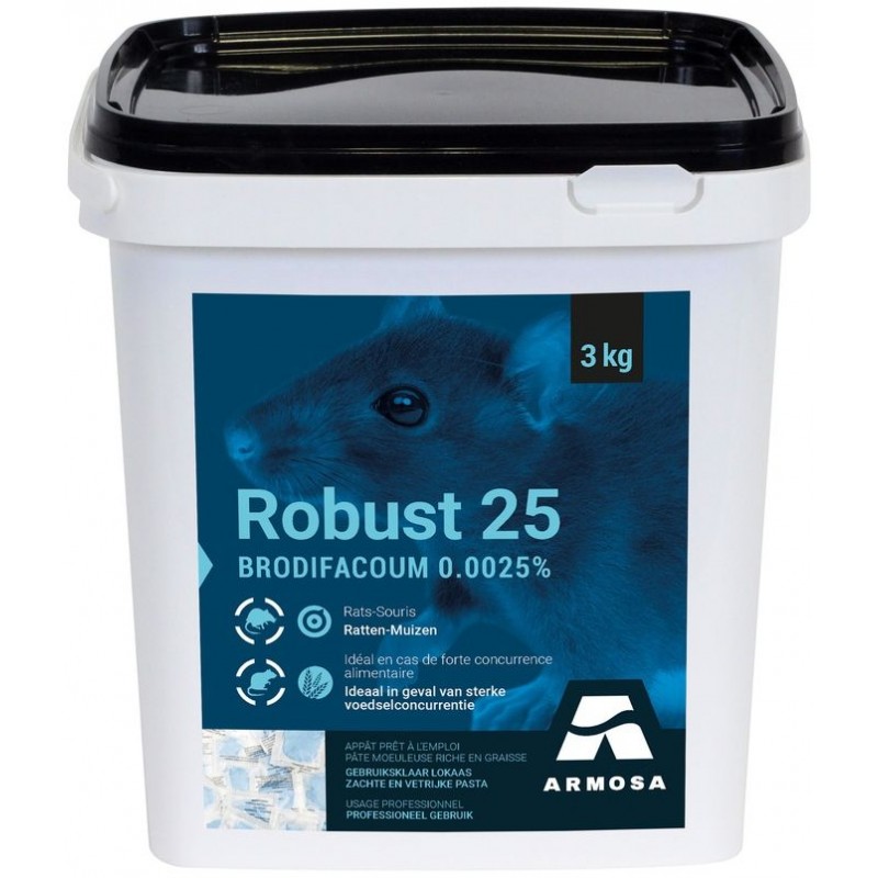 Robust 25 - Pâte moeuleuse riche en graisse 3kg - Armosa Robust 25 - Pâte moeuleuse riche en graisse 3kg - Armosa