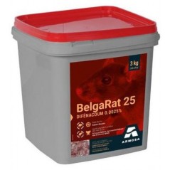 BelgaRat 25 - Appât pour rats et souris a base de granulés de blé 3kg - Armosa RD-DIF-61006 ARMOSA 24,95 € Ornibird