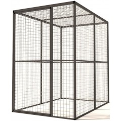 Volière Glorenza Alu - Map 3 - 121x176x178cm - Voldux - 845,00 € - Voldux - 8720094050034 - Ornibird SRL