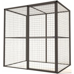 Volière Glorenza Alu - Map 3 - 176x121x178cm - Voldux - 820,00 € - Voldux - 8720094050072 - Ornibird SRL