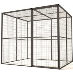 Volière Glorenza Alu - Map 3 - 207x176x178cm - Voldux - 1 119,00 € - Voldux - 8720094050126 - Ornibird SRL
