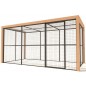 Volière Glorenza Alu Bois - Map 2 - 380x190x187cm - Voldux