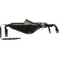 Ceinture de jogging avec laisse 1,15-1,50m/20mm Gris/noir - Trixie