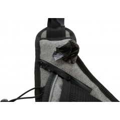 Ceinture de jogging avec laisse 1,15-1,50m/20mm Gris/noir - Trixie - 29,95 € - Trixie - 4011905127699 - Ornibird SRL